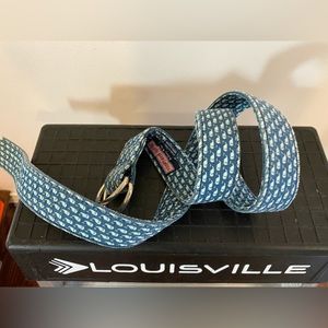Vineyard Vines d-ring whale belt